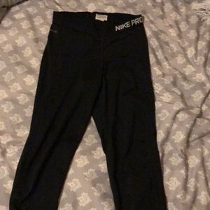 Nike Pro Leggings - Black - M